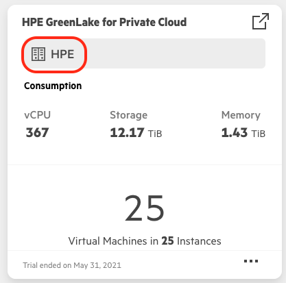 GreenLake for private cloud